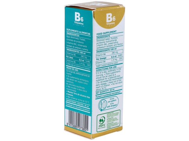 Vitamina B6 Liquida 30Ml.