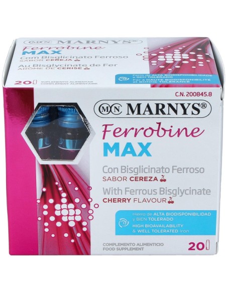 Marnys Ferrobine Max 20 Viales