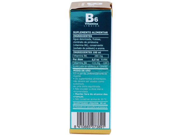 Vitamina B6 Liquida 30Ml.