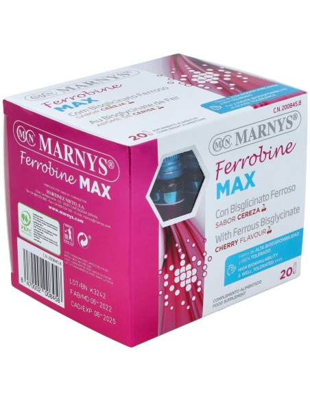 Marnys Ferrobine Max 20 Viales
