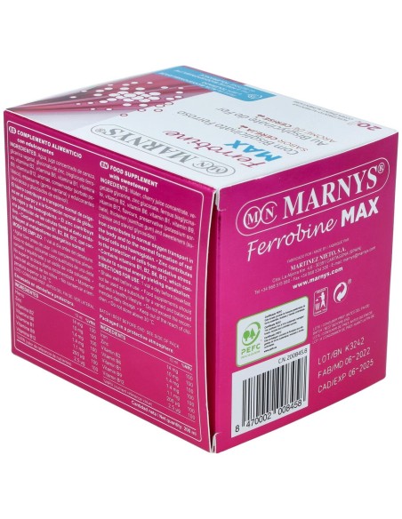Marnys Ferrobine Max 20 Viales