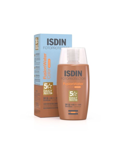 Fotoprotector Isdin Fusion Water Color Bronze SPF50 50 ml