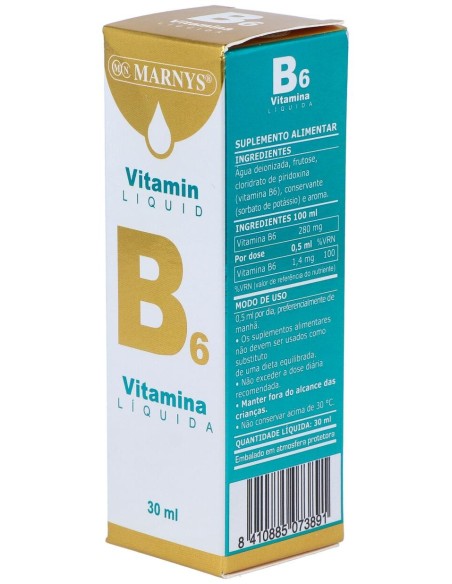 Vitamina B6 Liquida 30Ml.