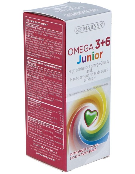 Omega 3 Y 6 Junior Jarabe 125Ml.
