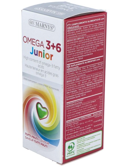Omega 3 Y 6 Junior Jarabe 125Ml.