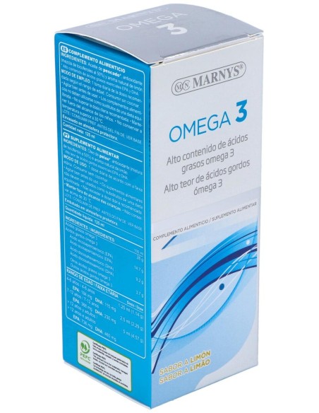 Omega 3 Marino Sabor Limon 125Ml.