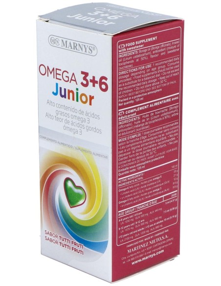 Omega 3 Y 6 Junior Jarabe 125Ml.