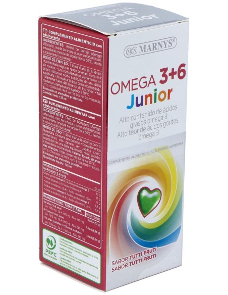 Omega 3 Y 6 Junior Jarabe 125Ml.