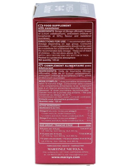 Omega 3 Y 6 Junior Jarabe 125Ml.