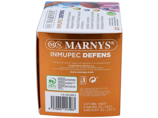 Marnys Inmupec Defens 20X10Ml
