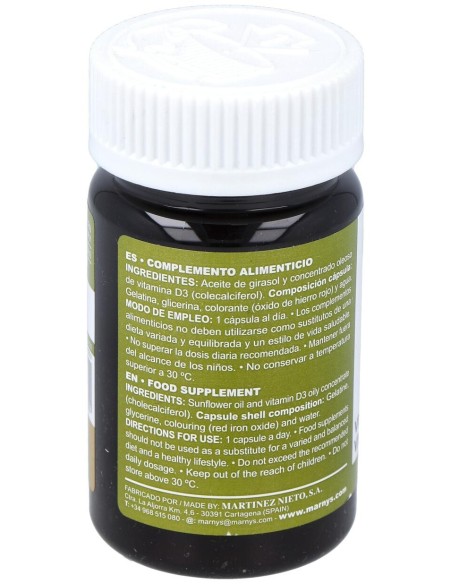 Marnys Vitahelp Vitamina D3 4000Ui 120Caps