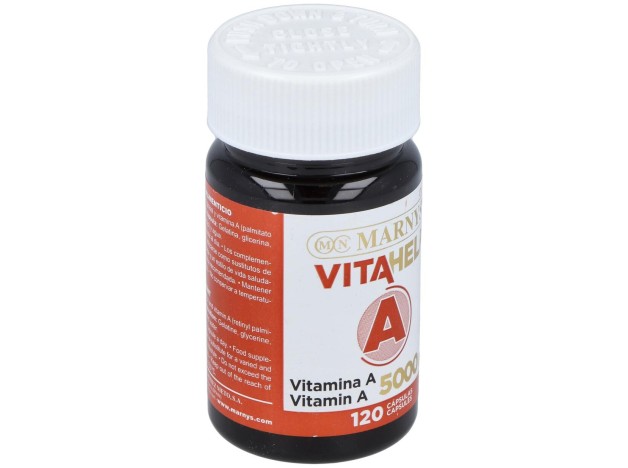 Marnys Vitamina A 5000Ui Línea Vitahelp 120Caps