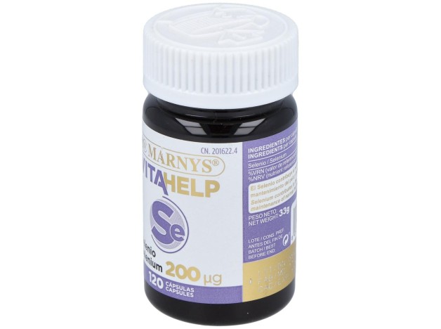Marnys Selenio 200Mg Línea Vitahelp 120Caps