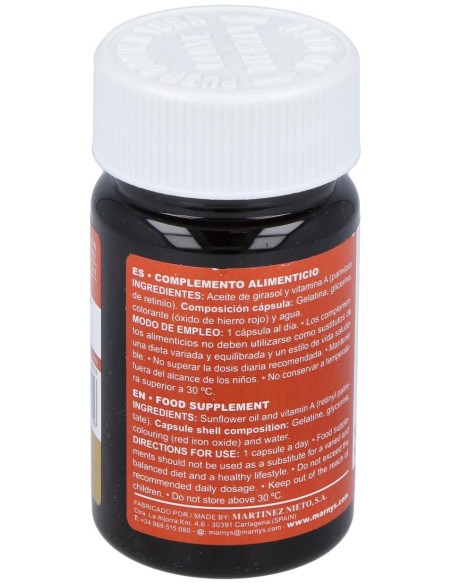 Marnys Vitamina A 5000Ui Línea Vitahelp 120Caps
