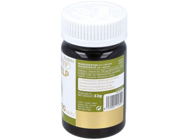 Marnys Vitahelp Vitamina D3 4000Ui 120Caps