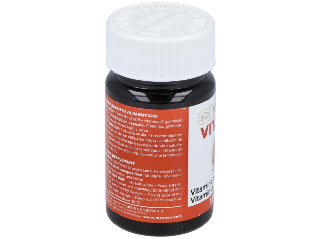 Marnys Vitamina A 5000Ui Línea Vitahelp 120Caps