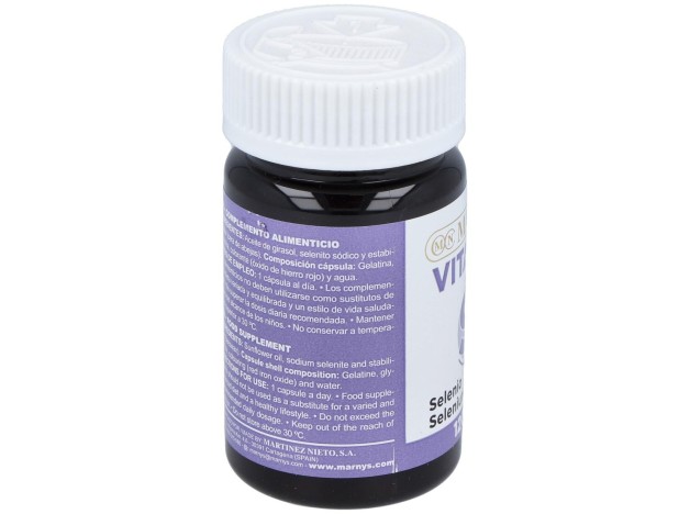 Marnys Selenio 200Mg Línea Vitahelp 120Caps