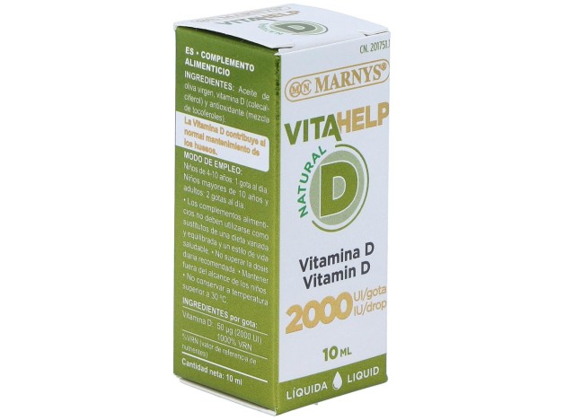 Marnys Vitamina D 2000Ui Líquida Línea Vitahelp...