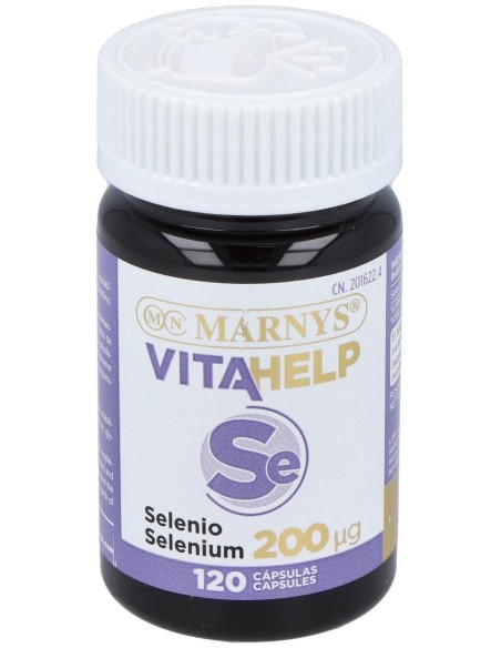 Marnys Selenio 200Mg Línea Vitahelp 120Caps
