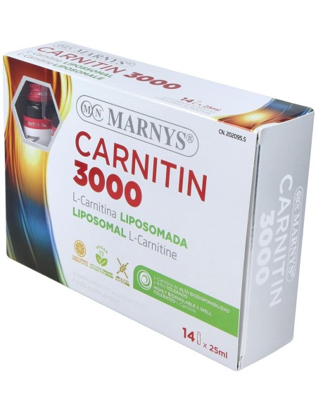 Carnitin 3000 Liposomada 14Viales