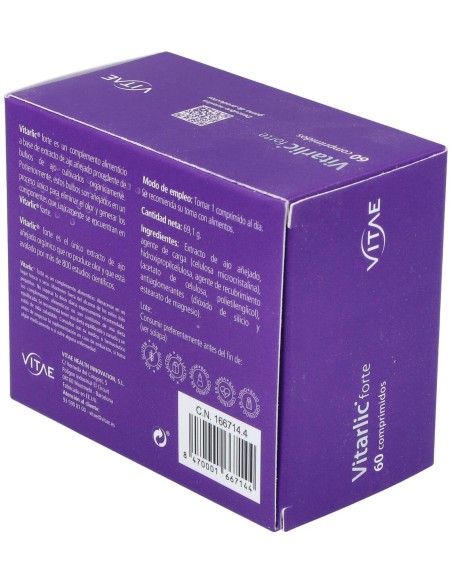 Vitarlic Forte (Kyolic Forte) 1000Mg. 60Comp.