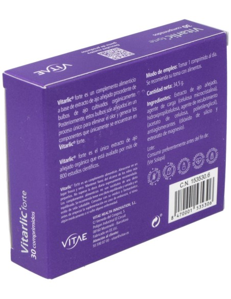 Vitarlic Forte (Kyolic Forte) 1000Mg. 30Comp.
