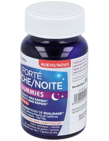 Forté Noche Adormecimiento Más Rápido 30 Gummies