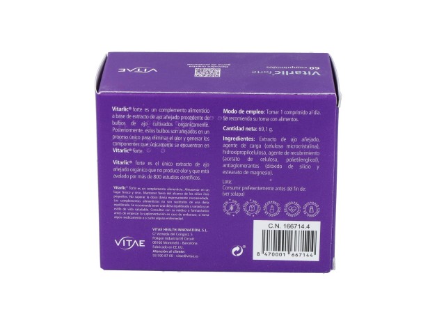 Vitarlic Forte (Kyolic Forte) 1000Mg. 60Comp.