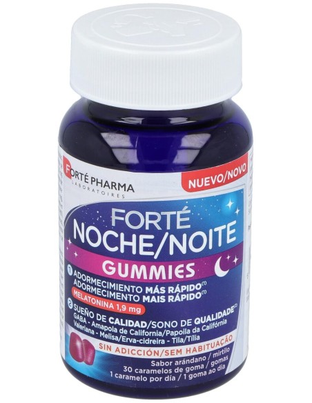 Forté Noche Adormecimiento Más Rápido 30 Gummies