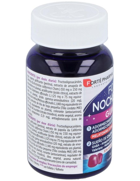 Forté Noche Adormecimiento Más Rápido 30 Gummies