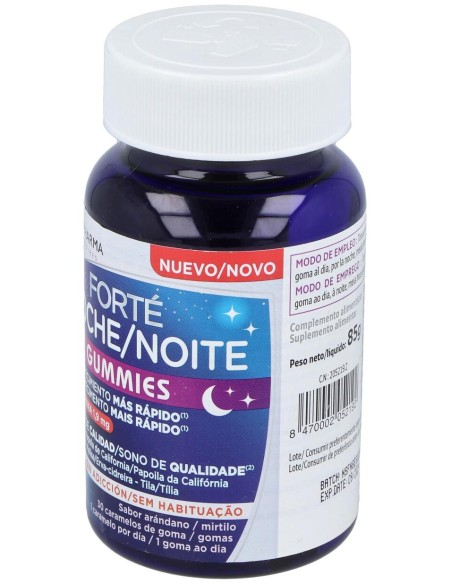 Forté Noche Adormecimiento Más Rápido 30 Gummies