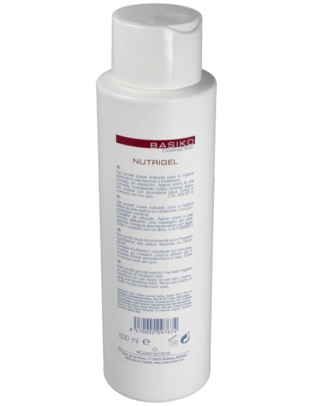 Basiko Nutri-Gel Con Aceite De Oliva, 500 Ml