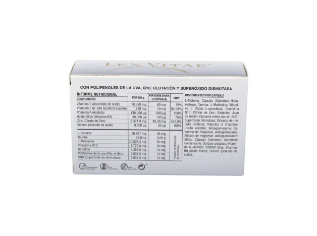 Lex Vitae (Uso Interno) Blister 60Cap.