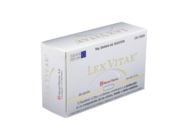 Lex Vitae (Uso Interno) Blister 60Cap.