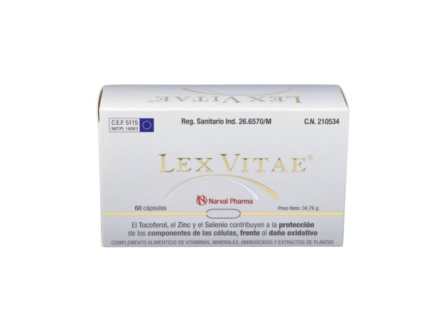 Lex Vitae (Uso Interno) Blister 60Cap.