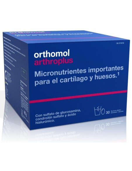 Orthomol Arthro Plus 30Sbrs.Granulado Y 30Cap.