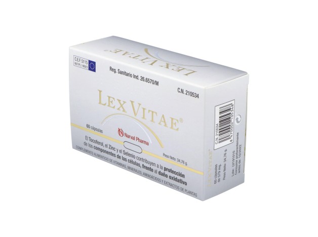 Lex Vitae (Uso Interno) Blister 60Cap.