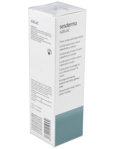 Azelac Locion Cara-Cuerpo-Cuero Cabelludo 100Ml.