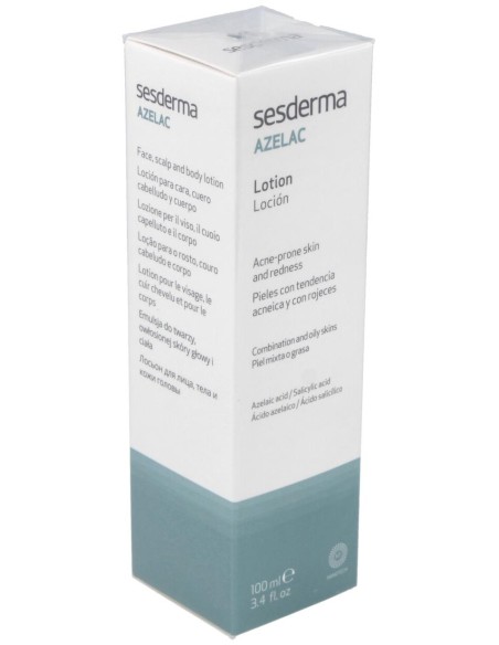 Azelac Locion Cara-Cuerpo-Cuero Cabelludo 100Ml.