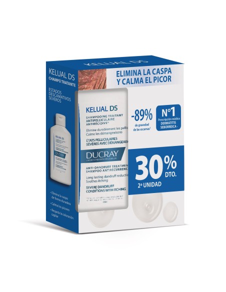 Kelual DS Duplo 2 Champús 30% Dto 2º Ud.