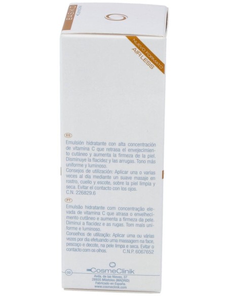 Cosmeclinik Basiko Crema Hidratante Vitamina C 50Ml