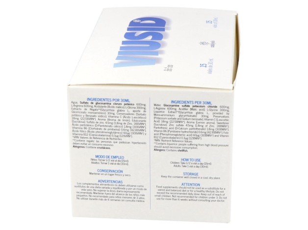 Viusid Solucion Oral 30 Ml 15 Viales