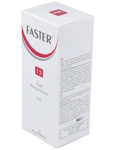 Cosmeclinik Faster 15 Gel Regulador 50Ml.