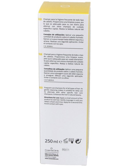 Cosmeclinik Triconails Champu Uso Frecuente 250Ml.