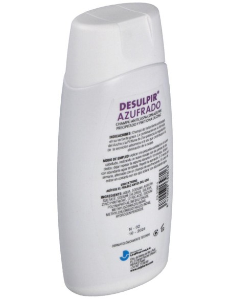 Desulpir Azufrado Anticaspa, 200 Ml