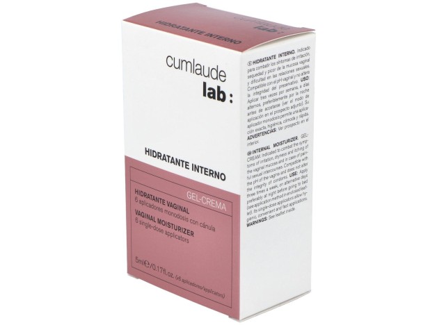 Cumlaude Hidratante Interno Gel-Crema 6 Ml, 6 Uds