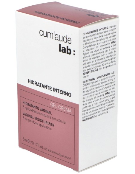 Cumlaude Hidratante Interno Gel-Crema 6 Ml, 6 Uds
