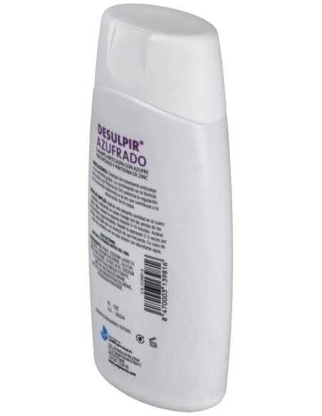 Desulpir Azufrado Anticaspa, 200 Ml