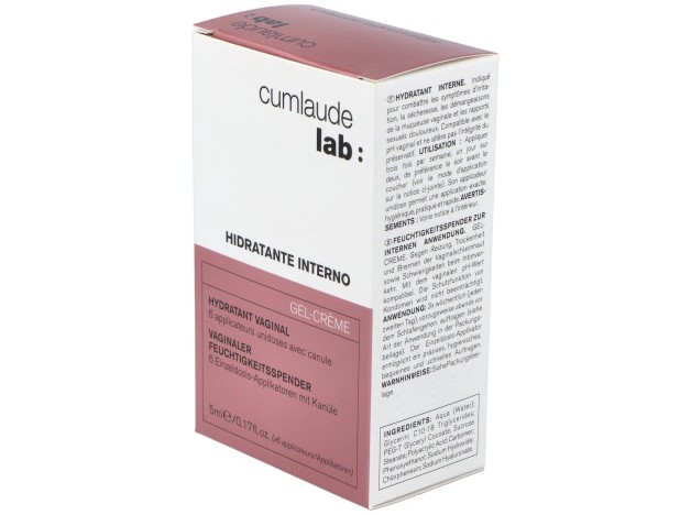Cumlaude Hidratante Interno Gel-Crema 6 Ml, 6 Uds