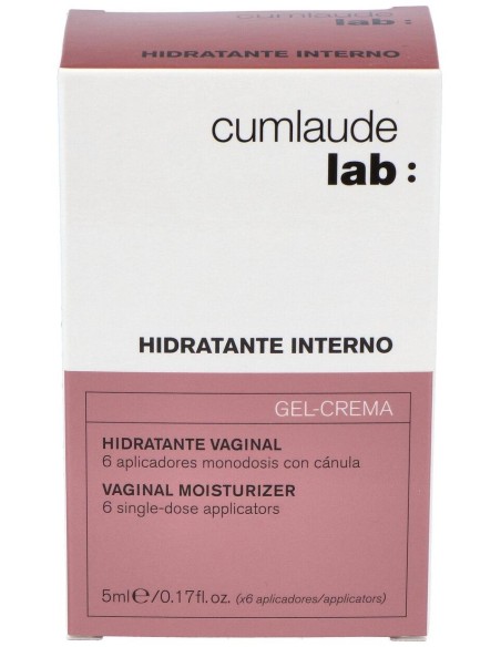 Cumlaude Hidratante Interno Gel-Crema 6 Ml, 6 Uds